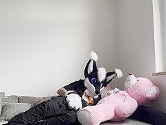Furry Fursuit Coudle And Fuck Giant Plush Bear Plushophilia Plushie