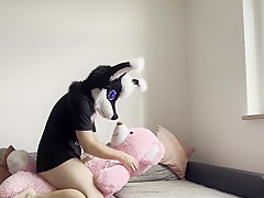 Furry Fursuit Coudle And Fuck Giant Plush Bear Plushophilia Plushie