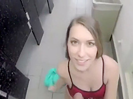 Gal fucked and jizzed