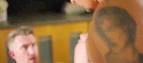 Gay Porn - Stepdad Teaches Stepson A Little Discipline 7 Min