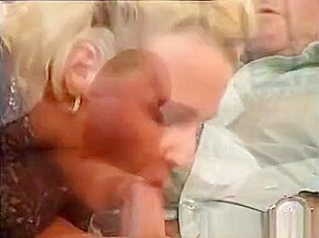 German mature gets double penetration