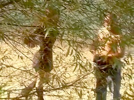 German teen 18+ And Old Guy Hard Outdoor Sex