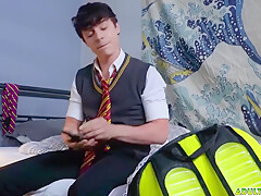 Gets Caught By Masturbating So Much With The Toy - Harley Xavier And Asher Day