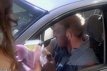 Gets Lubed Up By Mechanic - Vanessa Lane