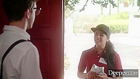 Gets More Than A Tip With Gina Valentina