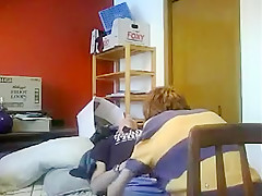 Getting a blowjob from a friend