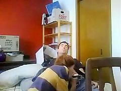 Getting a blowjob from a friend