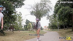 Girl Spreads Legs In Front Of Stranger For Sex Before Cuckold