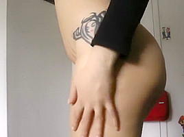 Girl farting