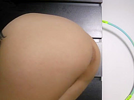 Girl farting