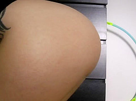 Girl farting