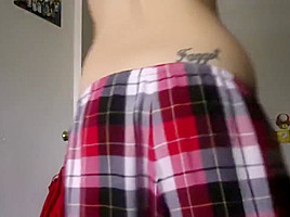 Girl farting