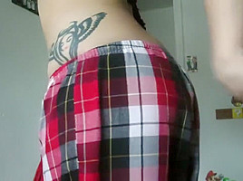 Girl farting