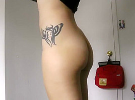 Girl farting