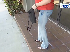 Girls That Need Desperately Pee Wetting Their Panties Pissing Jeans