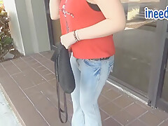 Girls That Need Desperately Pee Wetting Their Panties Pissing Jeans