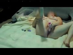 Great masturbation of my busty Step mom