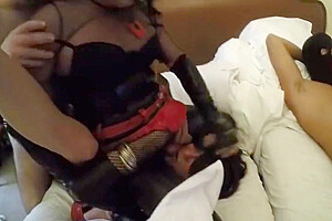 Group Sex With Four Crossdressers