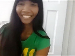 HD Tiny Thai teen 18+ Heather Deep does laying down reverse deepthroat throatpi