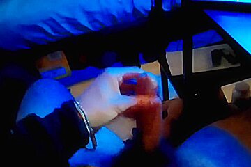 Hairy Man Masturbating And Tasting Cum