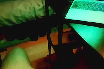Hairy Man Masturbating And Tasting Cum