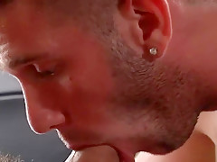 Hairy gay anal sex with cumshot