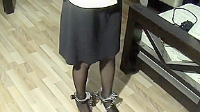 Handcuffed Girl