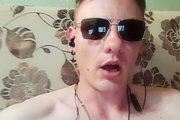 Handsome Sexy Guy Plaing With Sex-toys