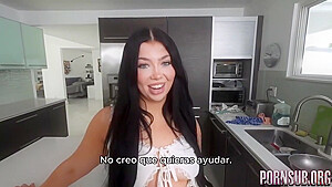 Harder For An A Sub Espanol With Holly Day And Step dad Crush