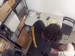 Having Sex With In The Store - Jamie Ray And Devin Trez