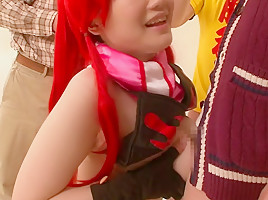 Hikaru Kirameki in Gurren Lagann: Yoko Swallows - CosplayInJapan