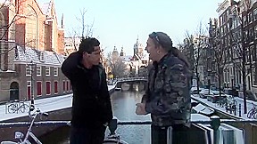 Holland slut getting drilled and cum covered by tourist