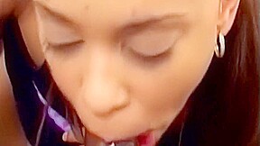 Home Video! Black teen 18+ Fucks Stepdad And Gets Huge Facial Load!