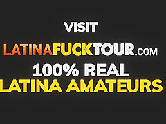 Homemade Ebony And White Latina Threesome In Hostel Room
