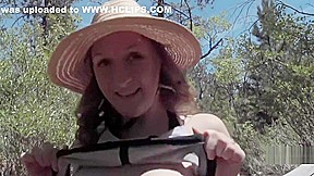 Horny Hiking - Amateur Couple Public Creampie in Lost Creek - GFE POV Date
