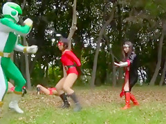 Horny Japanese chick Eri Makino, Mio Mikura, Chisa Hiruma in Amazing Outdoor, Cosplay JAV scene