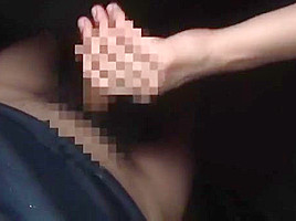 Horny Japanese model Karin Asahi in Crazy Handjobs JAV clip