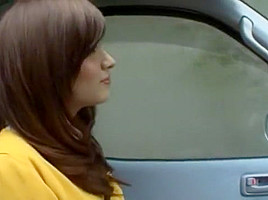 Horny Japanese model Riko Aduchi in Amazing Stockings, Blowjob JAV movie