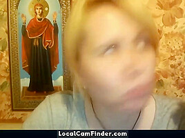 Hot 48 Yo Russian Mature Tamara Play On Skype