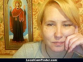 Hot 48 Yo Russian Mature Tamara Play On Skype