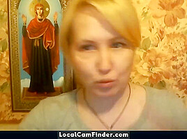Hot 48 Yo Russian Mature Tamara Play On Skype