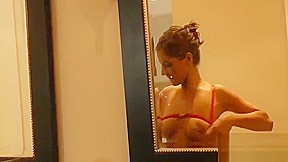 Hot Amateur Takes Shower Then Gets Clothed And Licked
