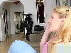 Hot Blonde Calls For Home Cock Delivery