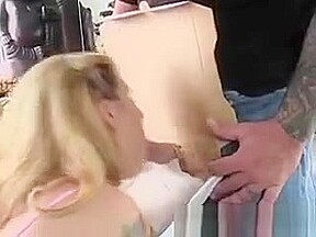 Hot Blonde Calls For Home Cock Delivery