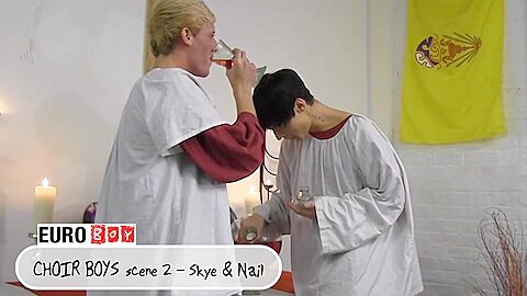 Hot Choir Boys Nail & Skye Fuck Ass - Nail Brooks & Skye Romeo