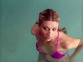 Hot Crystal Ray gets fucked poolside