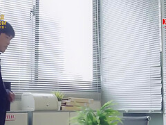 Hot Horny Asian Boss Was Fucked Hard By Her Secretary For A Rise Sexy Slut And Standing Sex