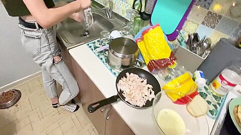 Hot Milf In Young student 18+ Cheats On Her Boyfriend For Money