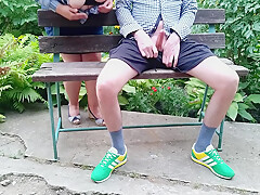 Hot Natural Breasted Milf Milks Me In The Park