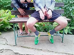 Hot Natural Breasted Milf Milks Me In The Park